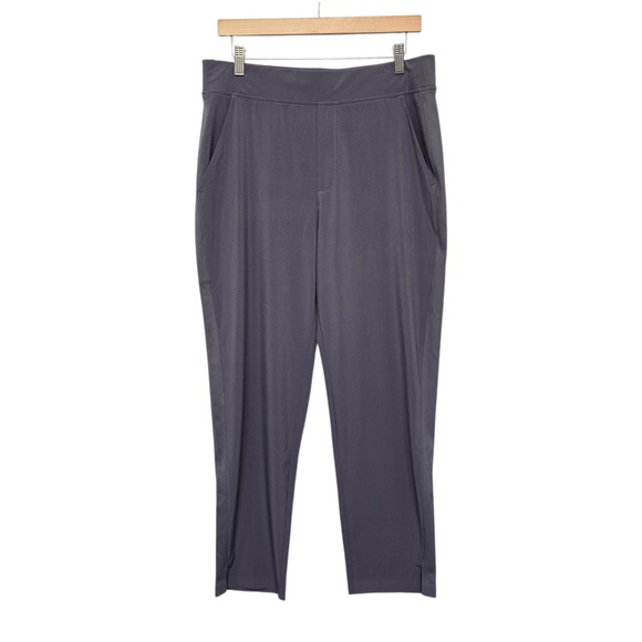 Athleta Pants - Athleta Brooklyn Ankle Pant Dusty Purple Womens Size 12 Straight Leg Casual